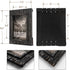 Farmhouse Picture Frames 5x7 - Solid Wood Black Rustic Finished With High Definition Glass Vertically Or Horizontally For Tabletop Display And Wall Hanging (Pack Of 2)