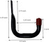 Tetra-Teknica UHK03-DP Heavy Duty Garage Storage Utility Hooks, Color Black, 12 per Pack