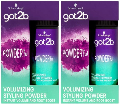 Schwarzkopf got2b Powder'ful Vol Style Powder 10g (2x Pack)