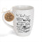 Accepted Worthy Chosen Loved Forgiven Whimsical White 14 Ounce Ceramic Mug