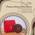 EINKORN & RYE Artisanal Round UFO Lame - Premium Crafted Leather Case and 5 Blades Included - Ambidextrous Bakers Tool for Scoring Dough