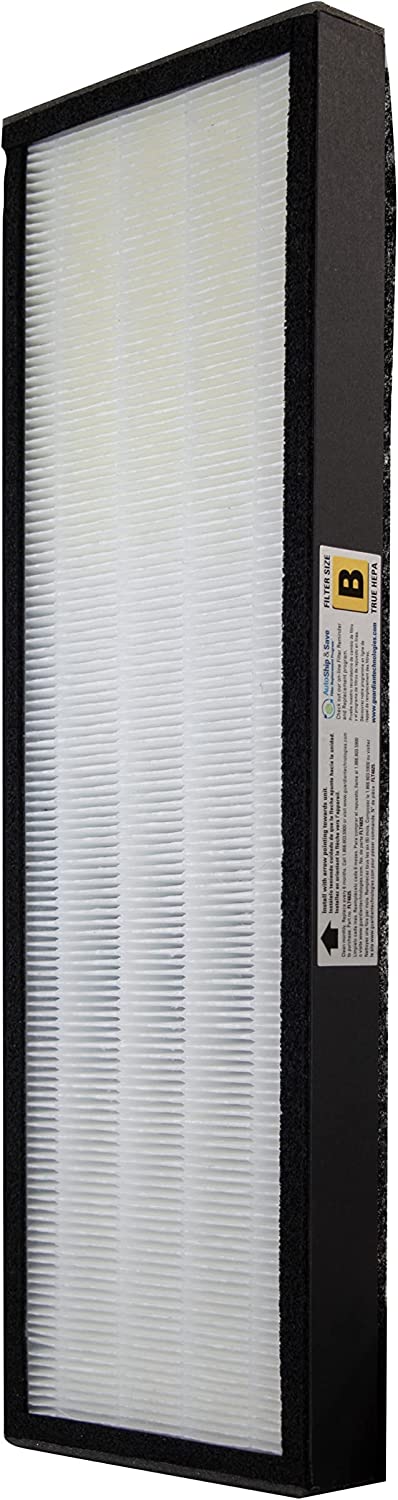Filter-Monster True HEPA Replacement compatible with GermGuardian Filter B (FLT4825) for AC4300/AC4800/4900 Series