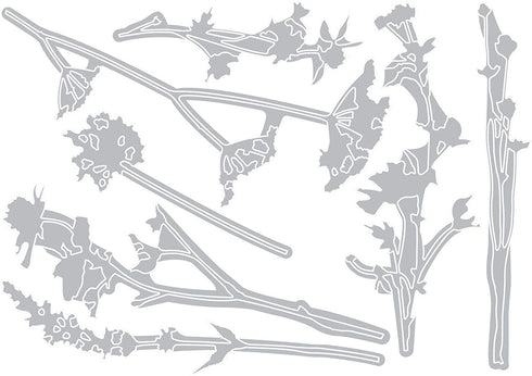 Sizzix 661190 Wildflowers Thinlits Die Set by Tim Holtz (7/Pack)