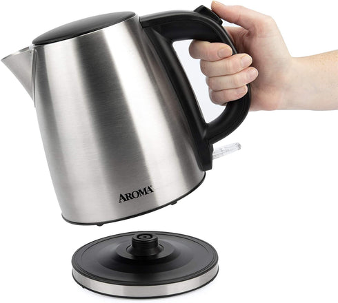 Aroma Housewares Housewares 1.0L / 4-cup Stainless Steel Electric Kettle (AWK-267SB)