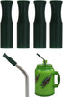4 JUMBO 14" Stainless Steel 100 oz Straw + 4 Silicone Tips HUGE SUPER LONG Drinking Wide Insulated Whirley Travel Mug FOAM Truck Stop Cup (4 Jumbo Straws)