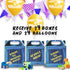 Birthday Party Supplies, Party Favor Boxes, Gaming Box, Supply Drop Box, Goodie Bags, Video Game Box Party Supplies, Battle Royale Boy Party Supplies, Game Party Supplies (24 Pack Orig Design Latex)