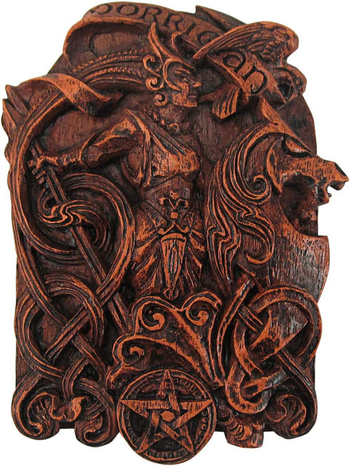 Morrigan Wall Plaque Wood Finish