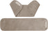 Amazon Basics Room Darkening Blackout Window Curtains with Tie Backs Set - 42 x 84-Inch, Beige, 2 Panels