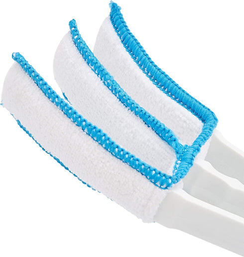 Amazon Basics Duster, 3-Pack, Blue&White
