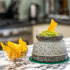 Mortar and Pestle Set - Double Sided Unpolished Granite Bowl - 6 Inch, 2 Cup Natural Heavy Molcajete Stone - With Counter Top Protective Pad - Made for a lifetime