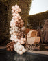 Brown Balloon Garland Arch Kit-149pcs Blush Brown White Gold Balloons for Baby&Bridal Shower, Birthday Party, Wedding, Grad, Anniversary Party