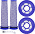 Aryavos 2 Pack HEPA Post Filters & 2 Pack Pre Filters Replacement for Dyson DC41 DC65 DC66 UP13 Animal UP20 Ball Animal, Multi Floor and Ball Vacuums, Replace Part #920769-01&920640-01
