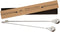 Heavyweight Bar Spoons - Set of two. (One Spiral & one Smooth Handle) Professional Quality Barspoons
