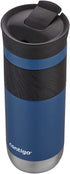 Contigo Snapseal Insulated Travel Mug, 20 oz, Sake/Blue corn, Grip
