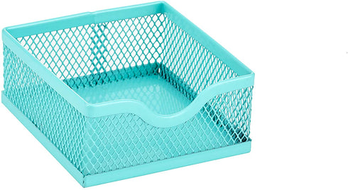 Annova Mesh Desk Organizer Office with 7 Compartments + Drawer/Desk Tidy Candy/Pen Holder/Multifunctional Organizer - Turquoise - Teal