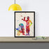 nacnic Prints Star Wars Waterolor Style War of Galaxies - Set of 1-250g Paper - Beautiful Poster Painting for Home Office Living Room
