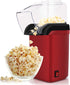 Hot Air Popcorn Popper, Electric Popcorn Maker, Mini Popcorn Machine with Measuring Cup and Top Lid for Party, Home and Family