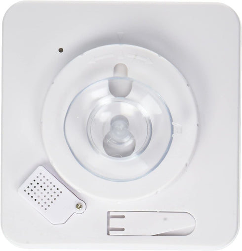 BALDR Waterproof Alarm Clock with Timer for Bathroom Shower - Wall Mounted LCD Clock Displays Time, Temperature & Indoor Relative Humidity