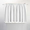 Waffle Weave Half Window Tier Curtains: 54 Inch Length for Small Window in Kitchen & Bathroom, Waterproof and Washable - White, 36" x 54" for Each Panel, Set of 2