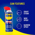 WD-40 Multi-Use Product with SMART STRAW SPRAYS 2 WAYS, 8 OZ - (3-Pack), Clear
