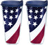 Tervis American Flag Colossal Tumbler with Lid, Clear