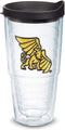 Tervis 1083588 Missouri Western Griffons Logo Tumbler with Emblem and Black Lid 24oz, Clear