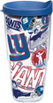 Tervis Made in USA Double Walled NFL New York Giants Insulated Tumbler Cup Keeps Drinks Cold & Hot, 24oz, All Over