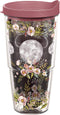 Tervis Floral Moon Phases Made in USA Double Walled Insulated Tumbler, 24 oz, Quartz