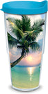 Tervis Sunset in Paradise Made in USA Double Walled Insulated Tumbler, 1 Count (Pack of 1), Clear