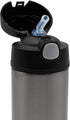 Thermos Funtainer 12 Ounce Bottle, Charcoal