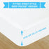 Ruili Premium Waterproof Twin XL Mattress Protector, Breathable Soft Noiseless Mattress Cover, Washable Fitted Bed Cover, Vinyl-Free