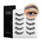 False Eyelashes Wispy Natural Look Lashes 5 Pairs Soft Faux Mink Lashes 3D 6D Volume Fluffy Frihappy Fake Eyelashes Packs DW4