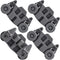 1 YEAR WARRANTY W10195416 W10195416V Dishwasher Wheels Lower Dish Rack Wheel Assembly - Compatible with Kenmore, Kitchenaid, Whirlpool Dishwasher Wheels, Perfect Replace W10195418, W10195416VP 4 PACKS