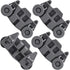 1 YEAR WARRANTY W10195416 W10195416V Dishwasher Wheels Lower Dish Rack Wheel Assembly - Compatible with Kenmore, Kitchenaid, Whirlpool Dishwasher Wheels, Perfect Replace W10195418, W10195416VP 4 PACKS