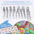 Cake Decorating Supplies Kit,310 PCS Baking Supplies Set with Icing Piping Tips & Russian Nozzles with Pattern Chart,Piping Bags,Mother™s Day Gift