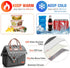 Lekesky Lunch Bag for Women Insulated Lunch Box Leakproof Lunchbox for Adult Work, Grey