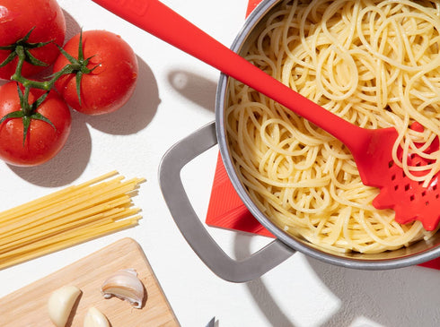 GIR Silicone Spaghetti Spoon, Mint