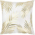 Tebery 6 Pack Gold Stamping Throw Pillow Covers Cases Soft Square Decorative Cushion Covers for Sofa,Couch - 18 x 18 Inches