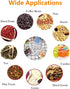 100PCS Candy Bags,Stand Up Aluminum Foil Bags,Smell Proof Bags,Reclosable Airtight Mylar Bags,Reusable Food Pouches Bags with Zip Lock,Sealable Treat Bags for Snacks Beans Coffee Dry Fruits (6.3X9.4")