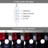 Upgraded Hollywood Style Vanity Mirror Lights Kit, 10 Dimmable Led Bulbs with 3 Color Modes, Best for Makeup Dressing Table Bathroom Dressing Room, Power Supply Plug in Lightings (Mirror Not Include)