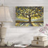 Canvas Wall Art Hand-Painted,12"x 16" Framed Trees Oil Painting Wrapped? Modern Rural Artwork for Living Room Bathroom Restaurant Bedroom Gallery Coffee Shop Decorations (12x16 inch)¦