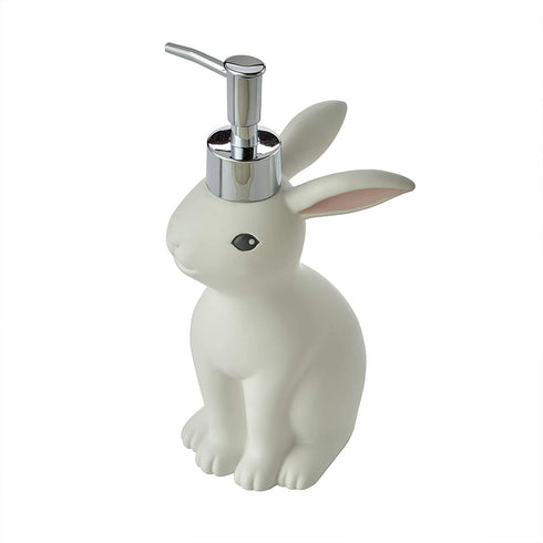 SKL Home by Saturday Knight Ltd. Easter Bunny Soap Dispenser, White