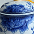 Yxhupot Teapot 350ml Blue and White Flower Porcelain Barrel Classic Water Pot (Showy peony)