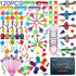 Amy&Benton 120PCS Prize Box Toys for Classroom Pinata Filler Toys for Kids Birthday Party Favors Assorted Carnival Prizes for Boys and Girls Treasure Box / Chest Prizes Toys for Classroom