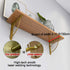 EKR Metal Shelf Braket 2 Pcs for Floating Shelves DIY L Shape Shelving Brackets Right Angle Home Décor Accents Storage Kitchen Office Decoration Gold 5.9 Inches Wood Not Included