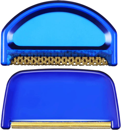 2 Pieces Cashmere Fine Wool Clothes Sweater Combs and Sweater Fabric Shaver, Multi-Fabric Garments De-Pilling De-Fuzzing Lint Fuzz Balls Cleaning Tools to Remove Pills, Fuzz and Lint from Clothes