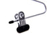 6 Quality Add-On Skirt Blouse Hanger Heavy-Duty Add-On Skirt Hangers with Clips, Multi Stackable Add on Hangers, Adjustable Wide Clip Pants Hanger, Chrome (Skirt Hanger - Wide Clips, 6)