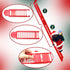 Electric Climbing Ladder Santa Claus, African American Santa Climbing Ladder with Music Funny Singing Climbing Santa LED Novelty Black Santa Claus Decor for Christmas Tree Hanging Ornament Xmas Gift