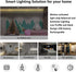 Motion Sensor LED Light Strip-KOLANDY Motion Sensor Light Indoor Closet Lights Motion Sensored Under Cabinet Lights Battery Powered Lights for Kitchen Counter, Stairs Motion Activated Led Light Strip