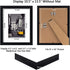 eletecpro 8x10 Picture Frames Set of 5, Display 4x6 or 5x7 Photo Frame with Mat or 8x10 Without Mat, Wall Gallery Photo Frames, Table Top Display or Wall Mounting